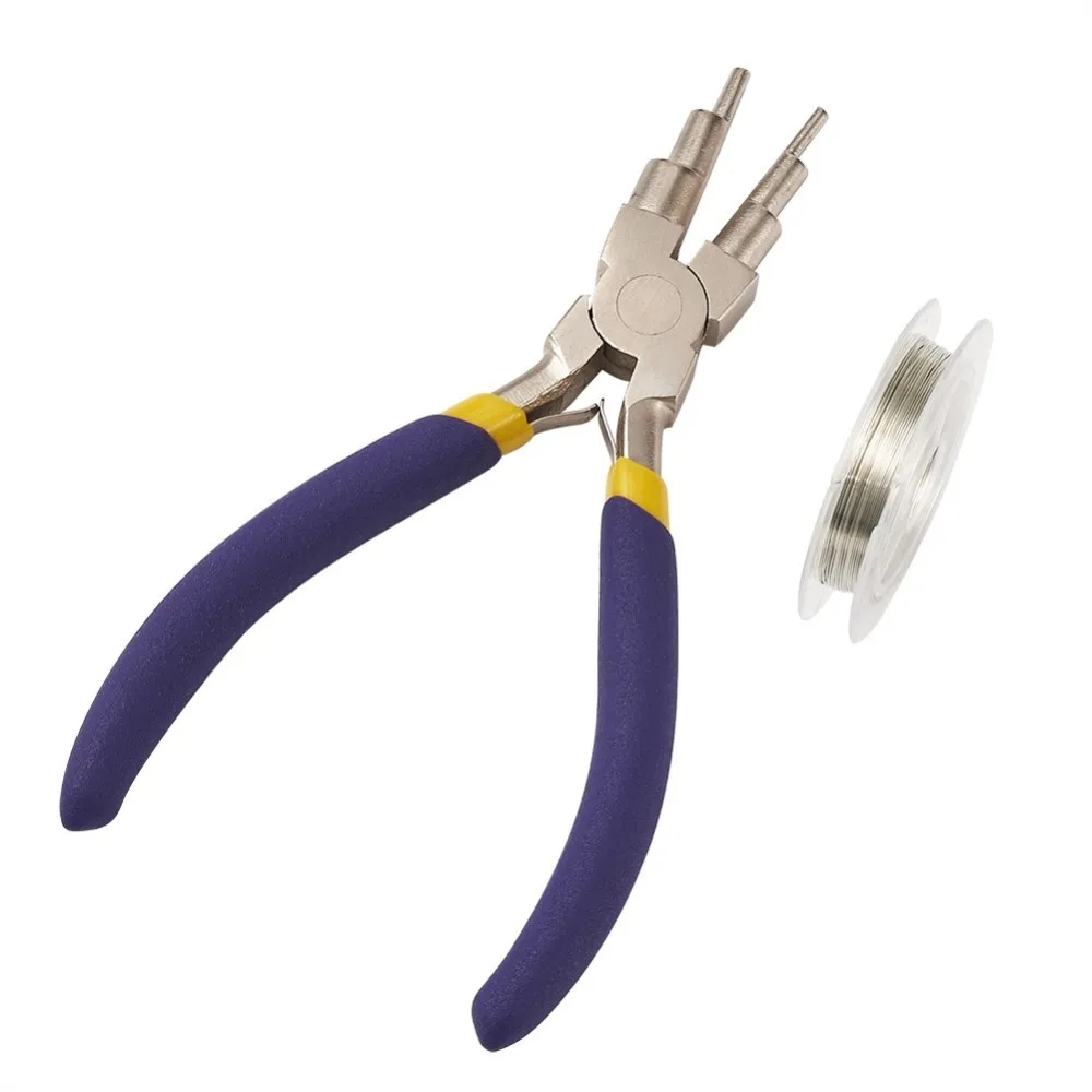 DIY Jewelry Tool Set – Round Nose Pliers & Mixed Color Copper Wire 2