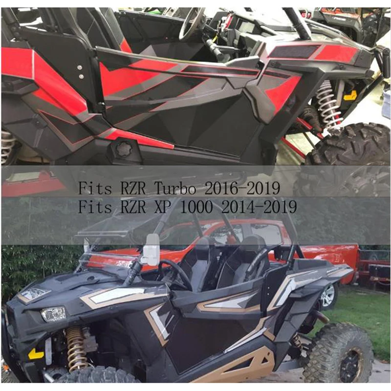 Для Polaris RZR XP 1000- двойная дверь UTV Модифицированная нижняя половина двери