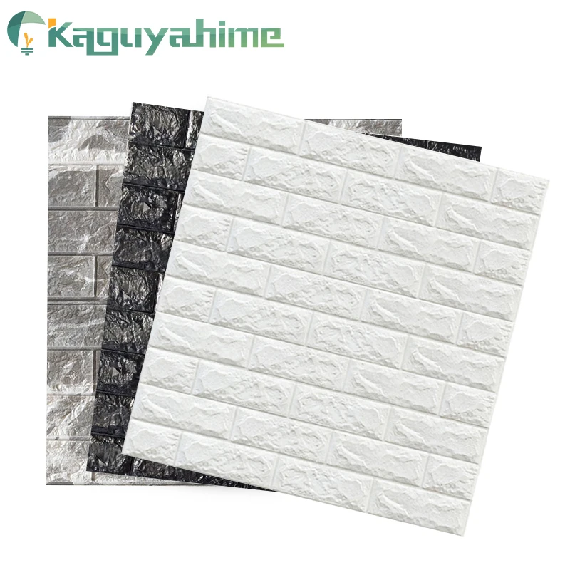 Kaguyahime 3D обои кирпич DIY стикер s самоклеющиеся ТВ фон декор для детской комнаты