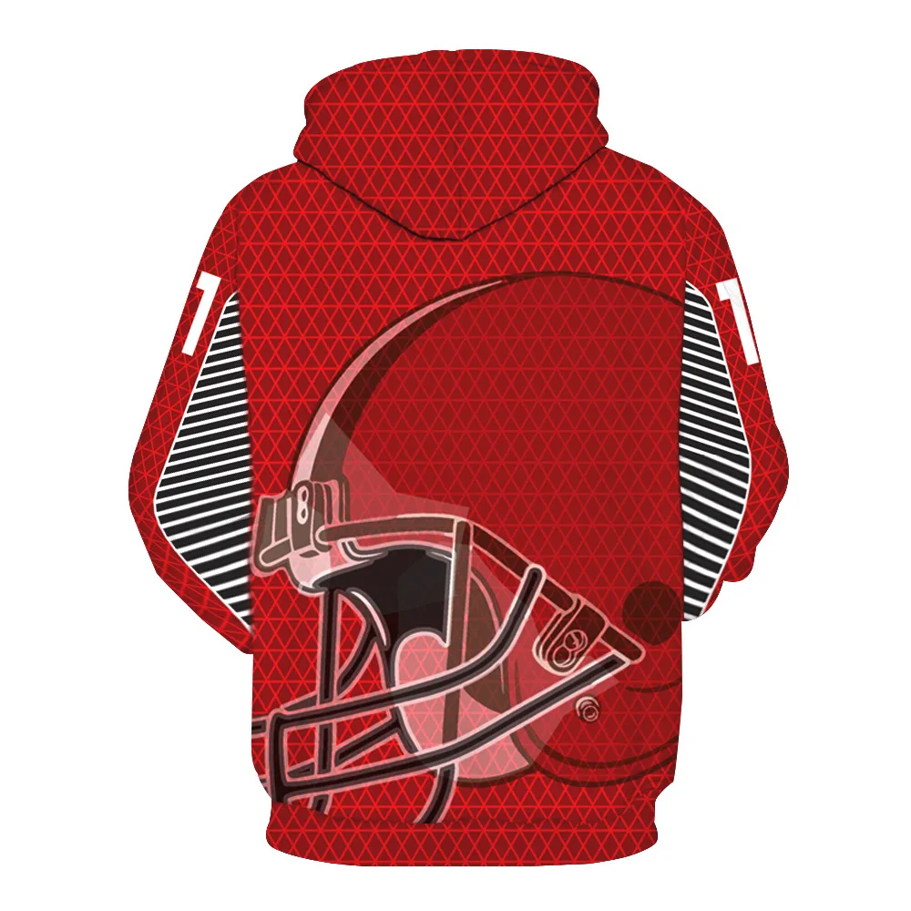 Arizona Cardinals регби команда печатная Кепка Карманный пуловер Защита мужская мода Кепка защита толстовки