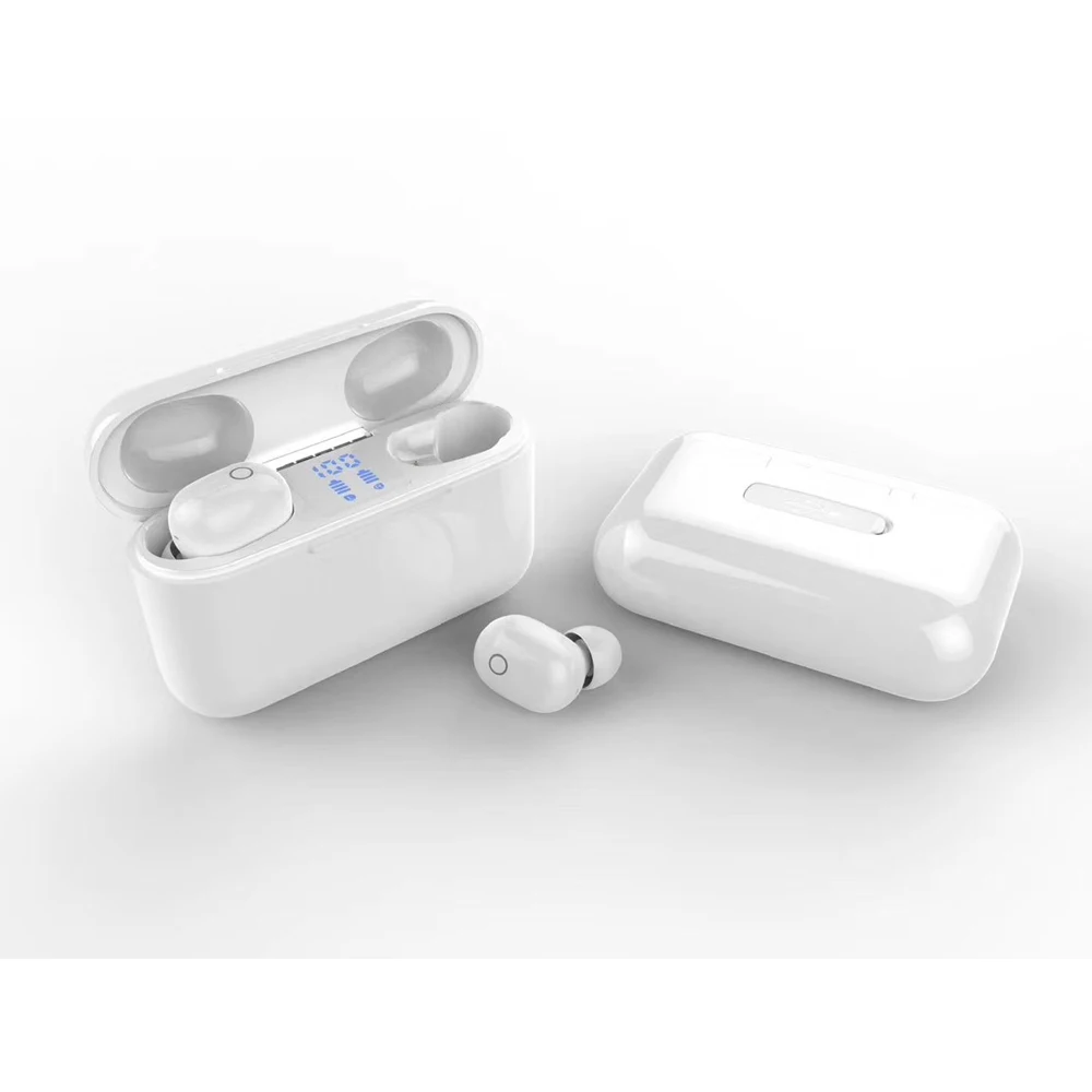 TWS наушники с поддержкой Bluetooth 2500 мА · ч сисветодиодный дисплей|Наушники и