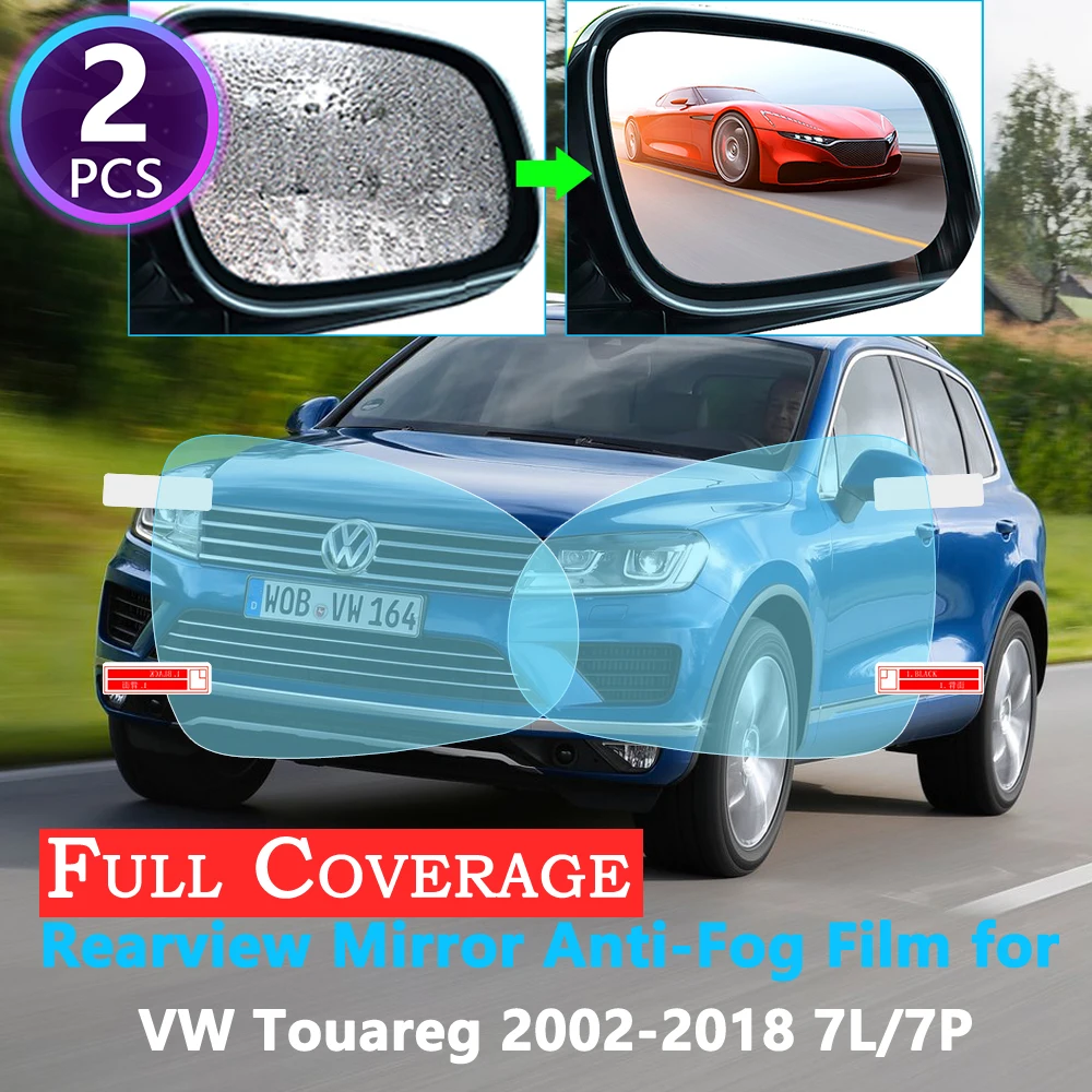 Полное покрытие защитная противотуманная пленка для Volkswagen VW Touareg 7L 7P 2002 ~ 2018