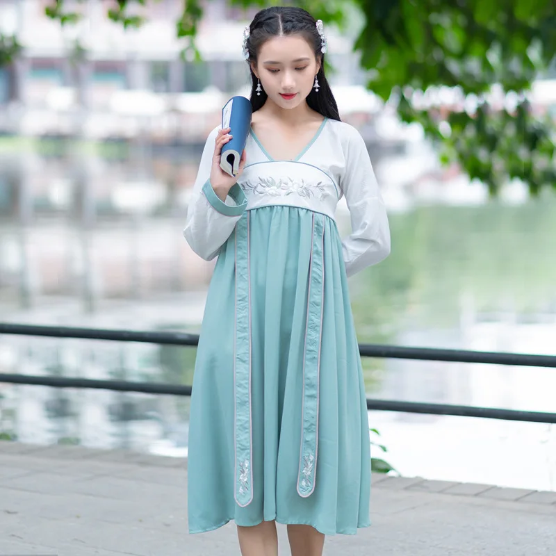 Hanfu/Элегантные вечерние платья для мамы и дочки; сезон весна-лето; платье для мамы и дочки; одежда для родителей и детей; Семейные комплекты; пижамы - Цвет: 2