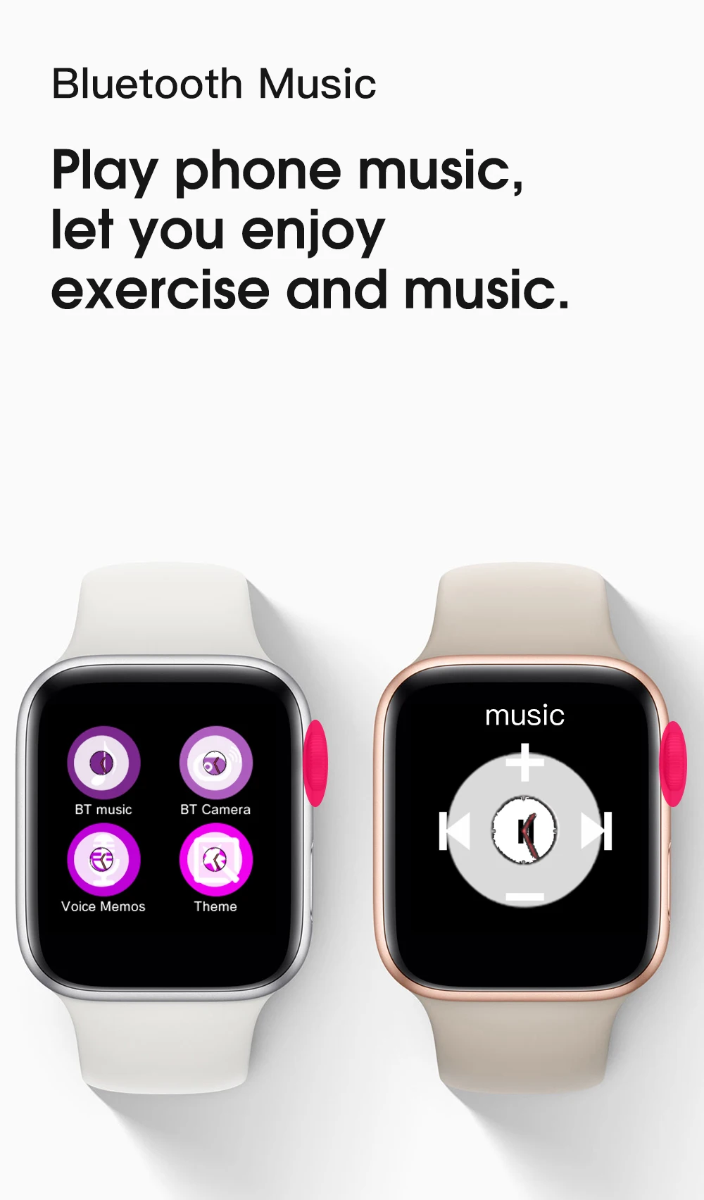 35% скидка 42 мм Смарт-часы серии 4 часы Push Message Bluetooth подключение для Android телефона Apple IOS iPhone 6 7 8 X Smartwatch