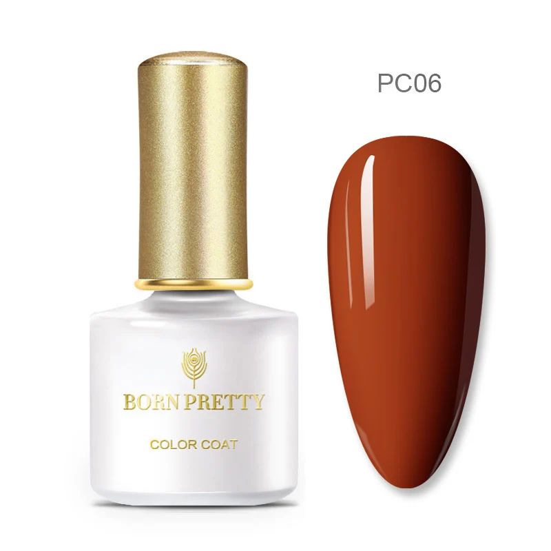 PC06 BORN PRETTY Гель-лак для ногтей яркий красочный впитывающий УФ-гель лак для ногтей художественный Гель-лак для ногтей долговечный маникюрный лак - Цвет: PC06