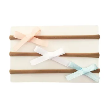 

Baby Headband 3 Pcs Baby Girl Bowknot Elastic Headbands Holiday Party Hair Band Headwear Accessories Beauty Forever Hair Hot