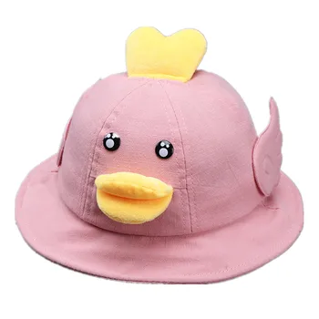 

2020 New Cartoon Children Sun Hat Cotton Baby Basin Hat Spring Summer Boy Caps Bucket Hats for Girls Kids Sun Fisherman Hat Caps