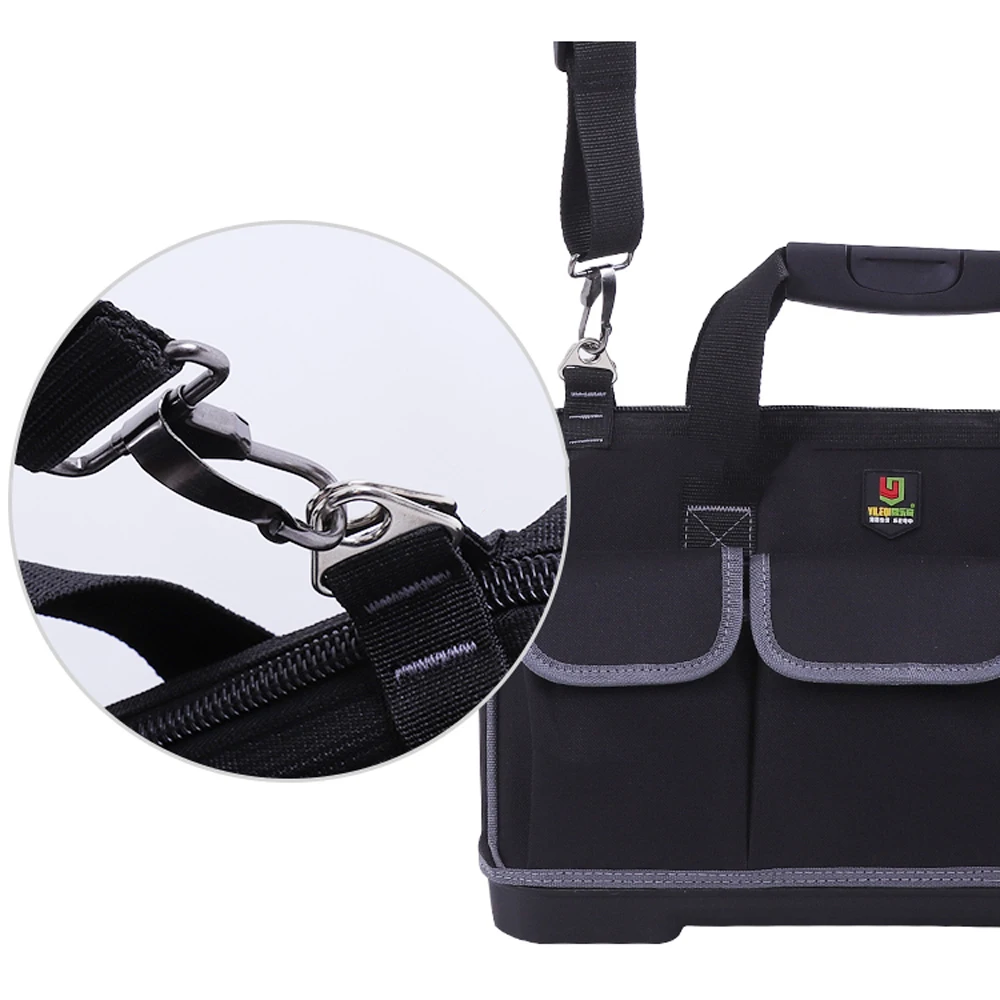 Skup Duża pojemność torba na narzędzia Organizer sprzętu Crossbody pasek mężczyźni torby podróżne klucz zestaw narzędzi elektryk Carpenter torebka plecak