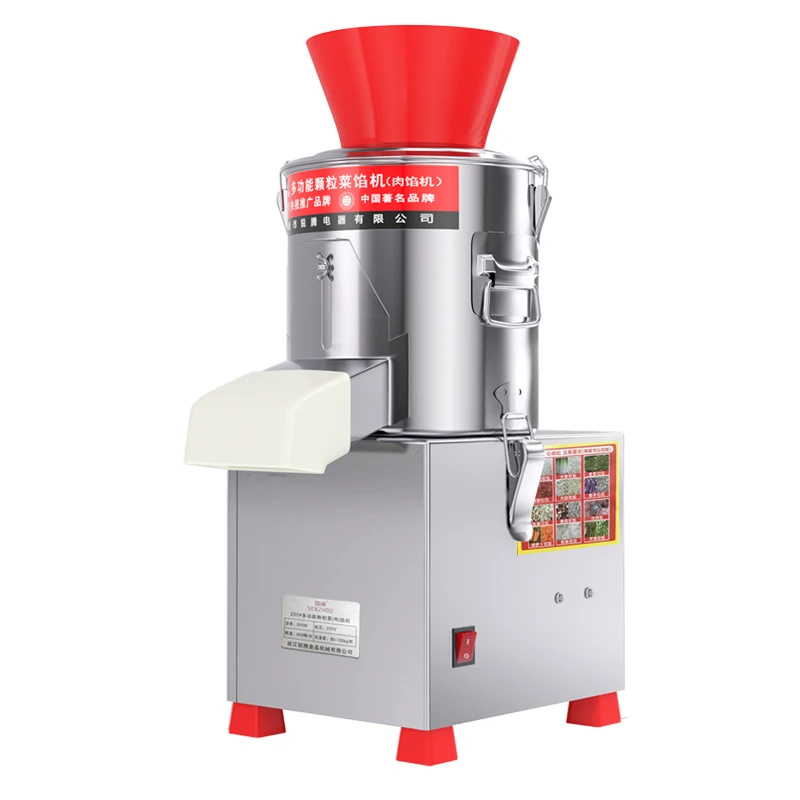 

Vegetable Chopped machine Electric Cutter Dumpling stuffing Ginger Garlic Chili Meat Vegetable Stuffing Grinder 550W