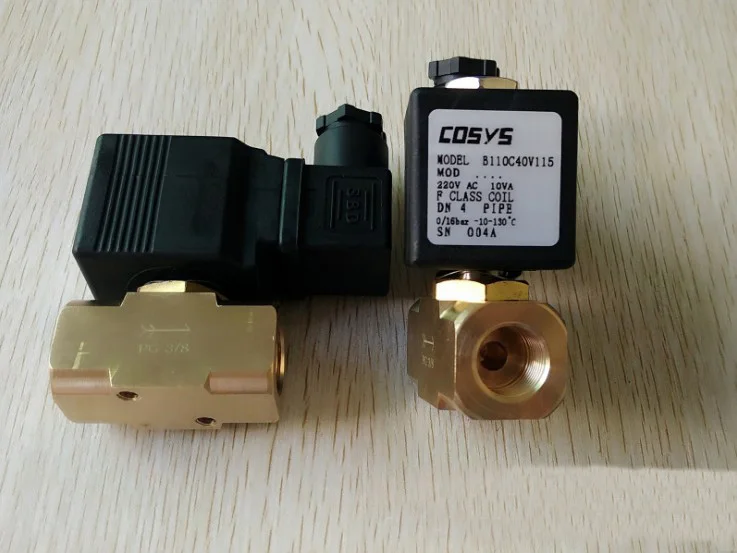 COSYS B110C40V115 2/2 способ 3/" экструдер Охлаждающая вода Соленоидный клапан