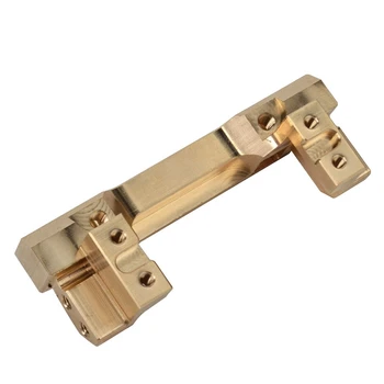 

1/10 Rc Front Bumper Mount Gold Servo Relocation Mount for Traxxas Trx-4