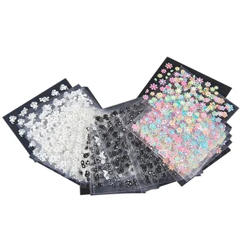 

50 Sheet Nail Art Decoration Decals DIY Mixed Pattern Nail Stickers