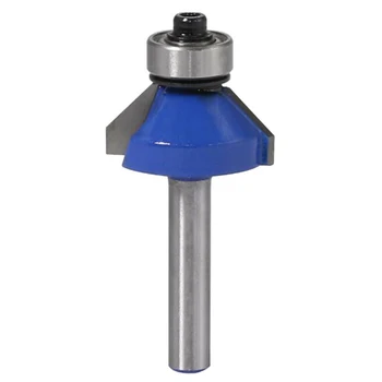 

Chamfer Router Bit Wood Working Milling Cutter Tools Alloy 1/4inch Shank 45 Degree Alloy Shank 45 Degree Router Bits