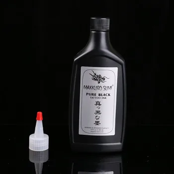 

360ml Tattoo Ink Pigment Set Kits Body Arts Black Professinal Beauty Permanent Makesup Paints