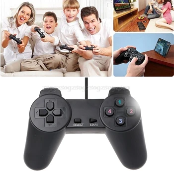

USB 2.0 Gamepad Gaming Joystick Wired Controller For Laptop Computer PC windows 7 8 9 10 XP Au13 19 Droship