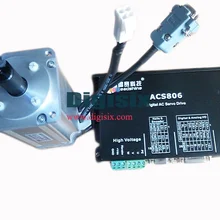 CNC бесщеточный привод сервопривод Комплект(Серводвигатель ACS806+ 400 Вт AC Серводвигатель