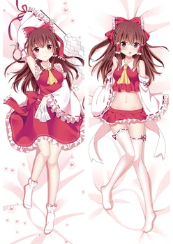 

Anime Fans TouHou Project pillow Covers Sexy girls 3D Double-sided Pillow Case Otaku Peach skin 2 Way Hugging Body pillowcase