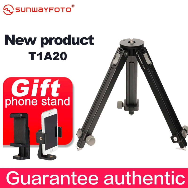 SUNWAYFOTO T1A20 Tripod Aluminum professional camera tripod for dslr