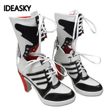 Аксессуары для косплея взрослых; ботинки Джокера Куинна и отряда самоубийц; обувь Харли; костюмы для женщин на Хэллоуин