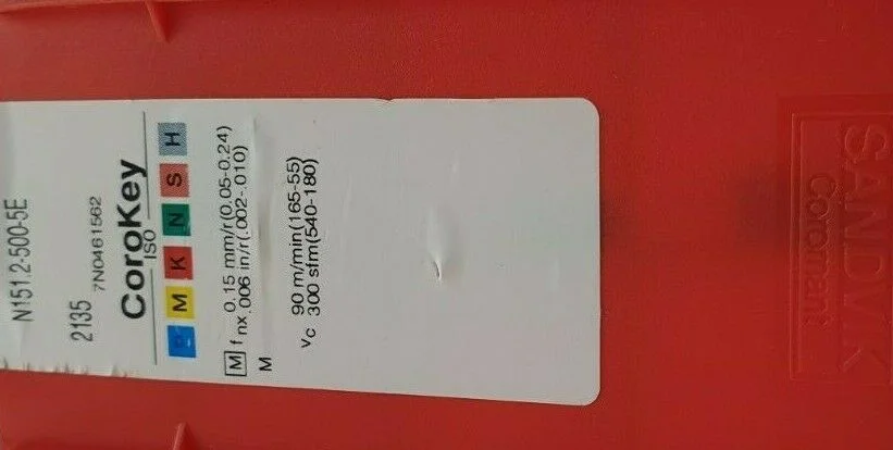 10 шт. вставки карбида N151.2-500-5E 2135