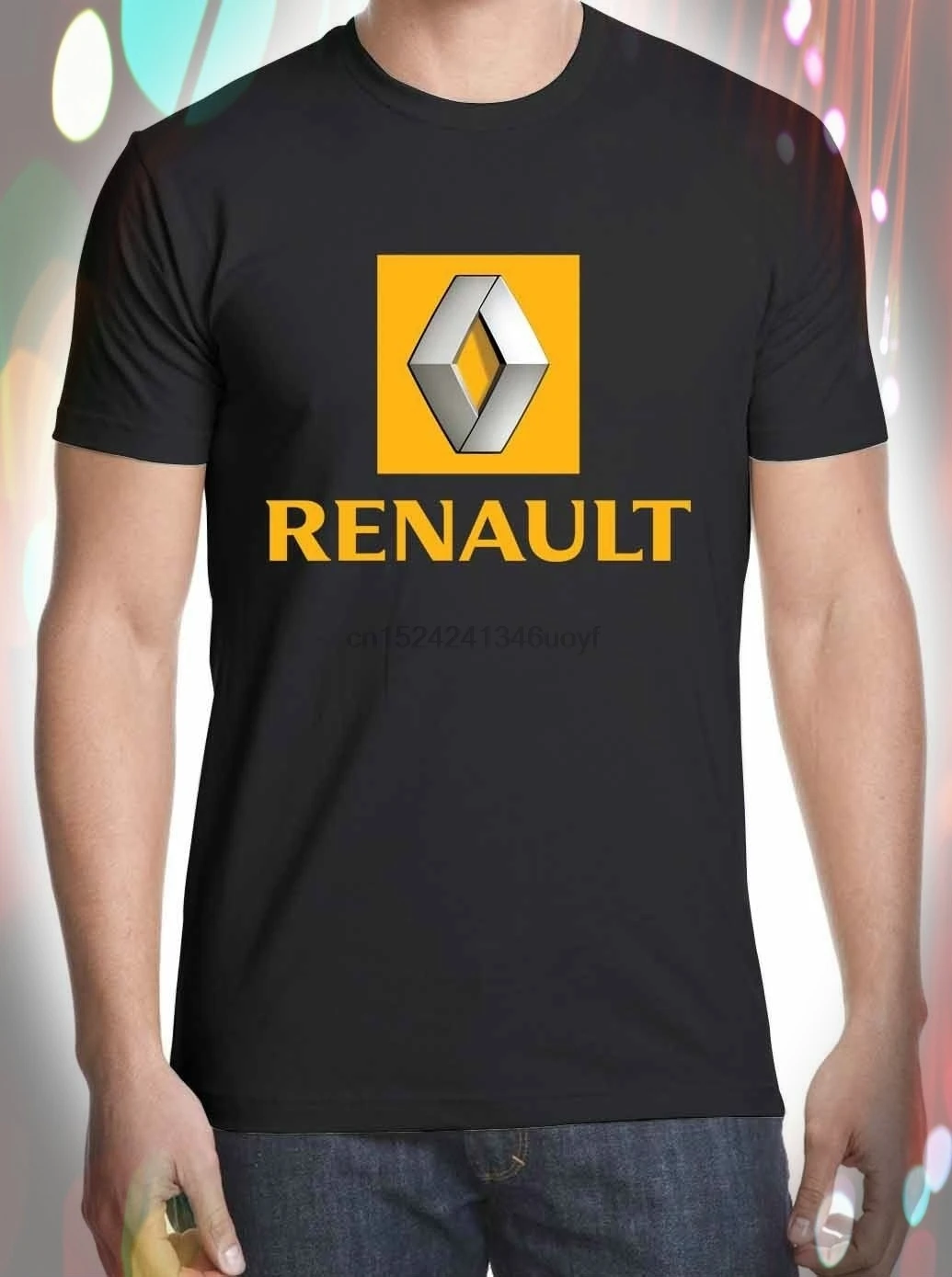 Хлопковая футболка с надписью Cool Man Renault | Мужская одежда