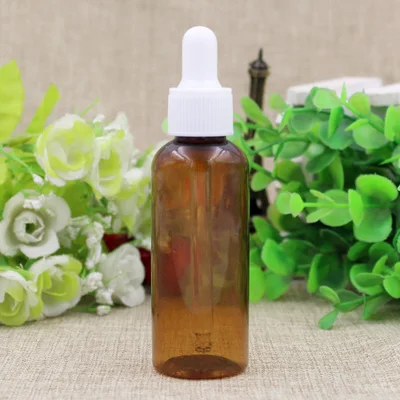 Model 4 50ML Clear/Brown/Blue/Pink PET Plastic Travel Convenient Essential Oil Bottle,DIY Empty Cosmetic Essence/Serum/Perfume Container - Цвет: Model 4