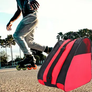3 Layers Breathable Skate Carry Bag Case Skating Sholder Bag