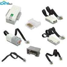 Pièces de construction MOC Power pour enfants, blocs de construction de moteurs M compatibles avec lego EV3 WEDO 2.0 45303 45300 jouets électriques