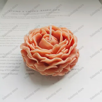 

3D Flower Candle Silicone Mold DIY Aroma Gypsum Plaster Crafts Mould Silicone Soap Candle Resin Molds