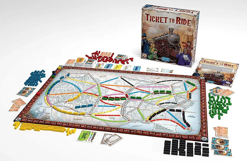 Билет ездить взрыв Настольная игра вечерние настольные игры карточные игры