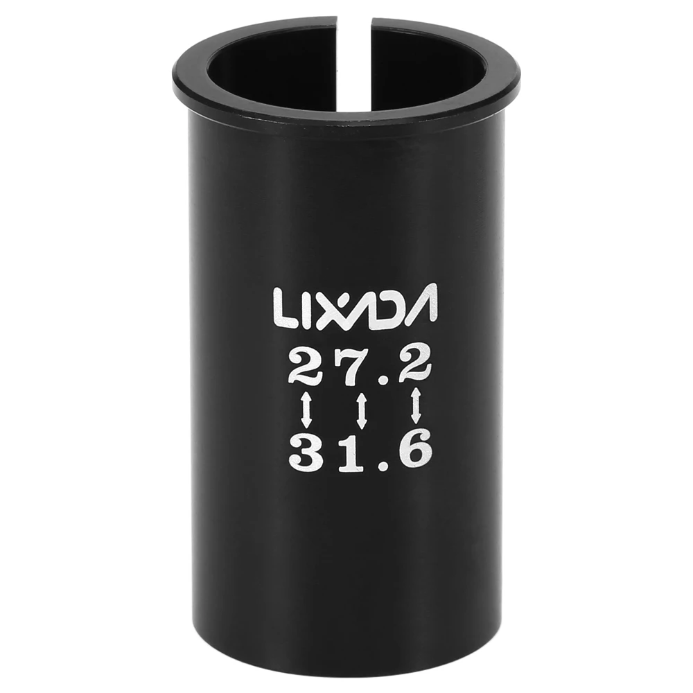 27.2-31.6mm Lixada подседельный рукав велосипедная прокладка седлодержателя MTB дорожный велосипед сиденье адаптер клеммы рукава - Цвет: 27.2-31.6mm