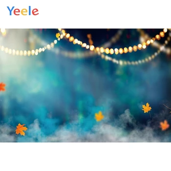 

Yeele Halloween Scary Party Bokeh Lights Fog Decors Photography Backdrops Personalized Photographic Backgrounds For Photo Studio