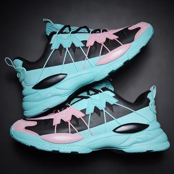

Brand Fashion Mens Shoes Casual Sneakers Air Cushion Mesh Breathable Outdoor Sport Man Footwears Sapato Masculino Confirmtable