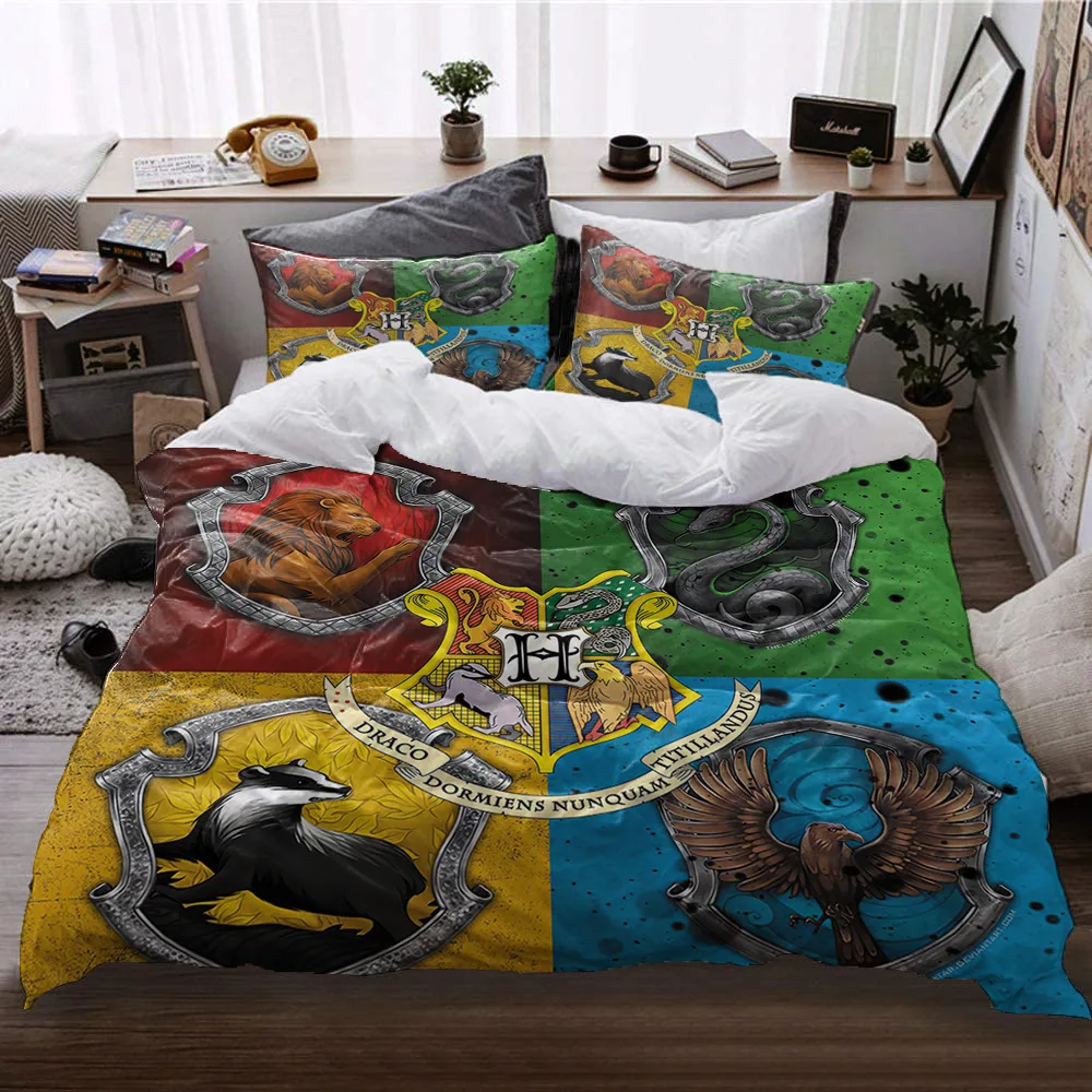 

Academic atmosphere Printing Bedding Set Duvet Cover Set Bed Linens Decoration Twin Full Queen King Size 3pcs