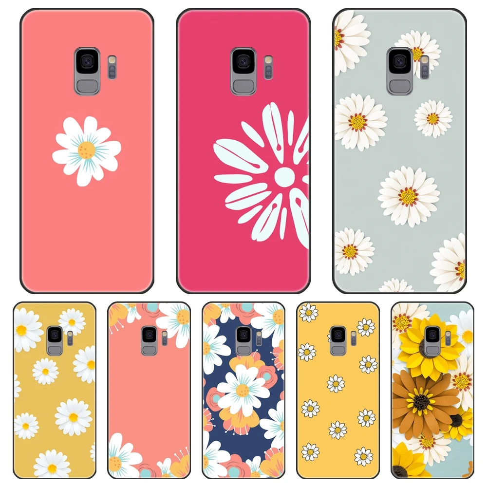 Силиконовый чехол для телефона Samsung Galaxy S5 S6 S7 Edge S8 S9 Plus мягкая задняя крышка с