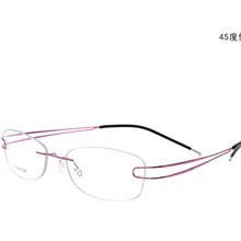 Belight оптическая Новое поступление титановый сплав Женская линия без оправы ультралегкие очки Рамка рецептурные оправы 50003