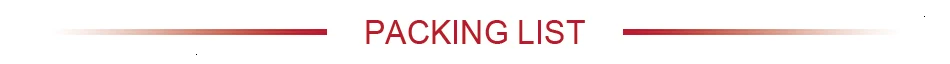 --PACKING-LIST