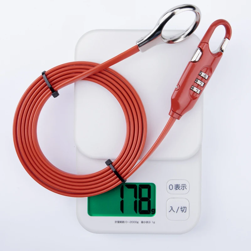 Lucchetto A U Per Bicicletta Con Chiave A Doppia Faccia - Lega Di Zinco, Antifurto, Rivestimento In PVC E Strisce Riflettenti