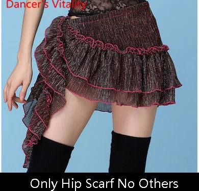 Костюм для танца живота бедра шарф новая сексуальная короткая складчатая юбка Восточная индийская одежда для занятий танцами соревнования тренировочная одежда - Цвет: Only Skirt as Photo