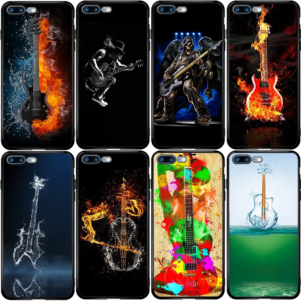 Чехол для телефона Huawei P smart Z Mate 9 10 20 30 P10 P20 P30 P40 Lite E Pro Plus 2019 2020 Fire Water Guitar Love |