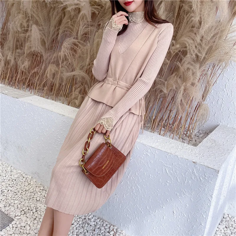 Ограничено по времени, пуловер, кардиган, Feminino Blusas De Inverno Feminina, фильм 9495, 2 шерстяных волоса, кружевное платье для леди 85