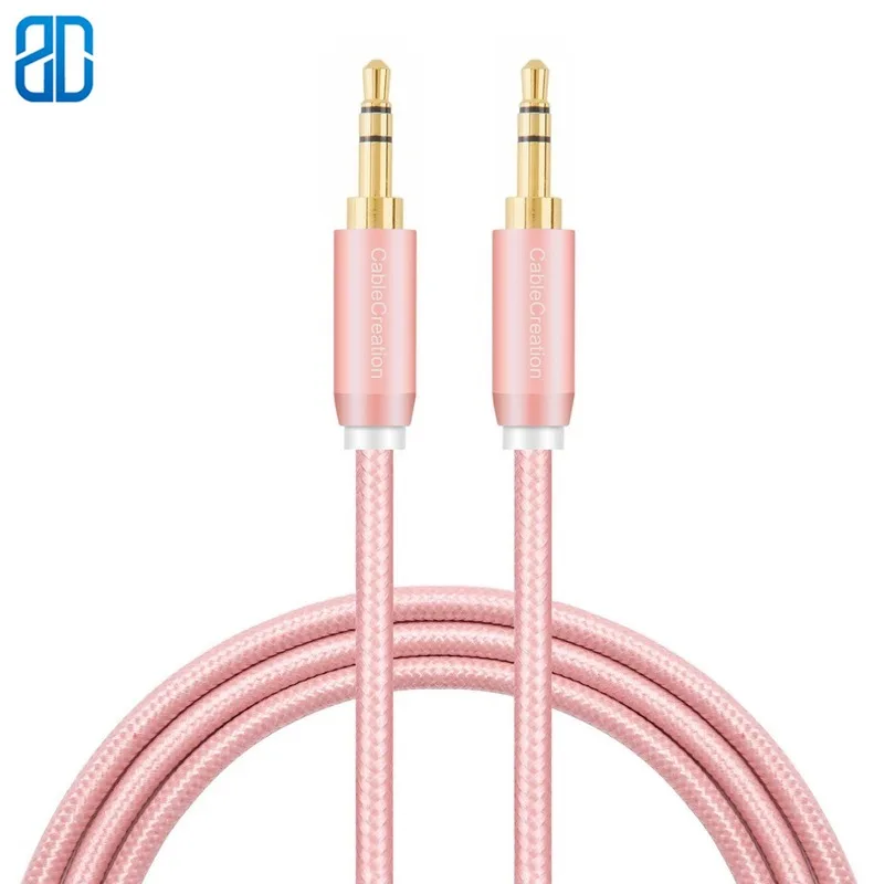 3 5mm Aux Cable 3 5mm Male to Male Stereo Auxillary Audio Cables Compatible with LilGadgets Headphones Smartphones 