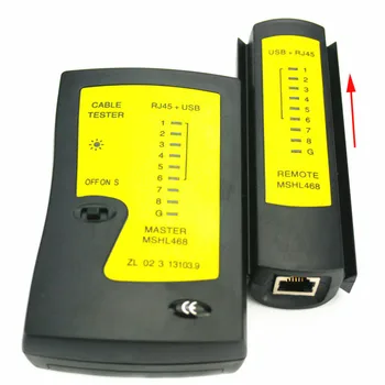 

Networking Kit Cable Detector Remote Test Tools RJ45 Network Cable Tester Professional Repair RJ11 RJ12 CAT5 UTP LAN