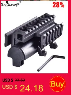 Tactical Ruger 10/22 Low Profile Picatinny Rail Mount With 11 Slot For Hunting Paintball Shooting Sight Installation Accessories