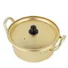 Korean Ramen Noodle Pot Aluminum Stockpot Soup Pot Small Hot Pot W Lid Fast Heating Noodle Cooking Pan Kitchen Cookware 4