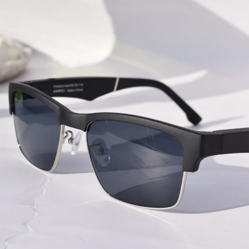 

Waterproof Bluetooth Smart Glasses Hands-Free Call Music Sunglasses For IPhone Android Answer Call, Dial Call, Remote Control