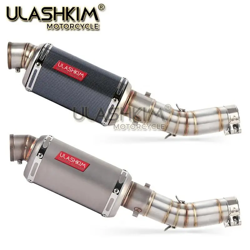 Полная выхлопная система мотоцикла глушитель Escape slip on для suzuki GSX250R GSX 250R GSX250 GW250 Link средняя труба Q