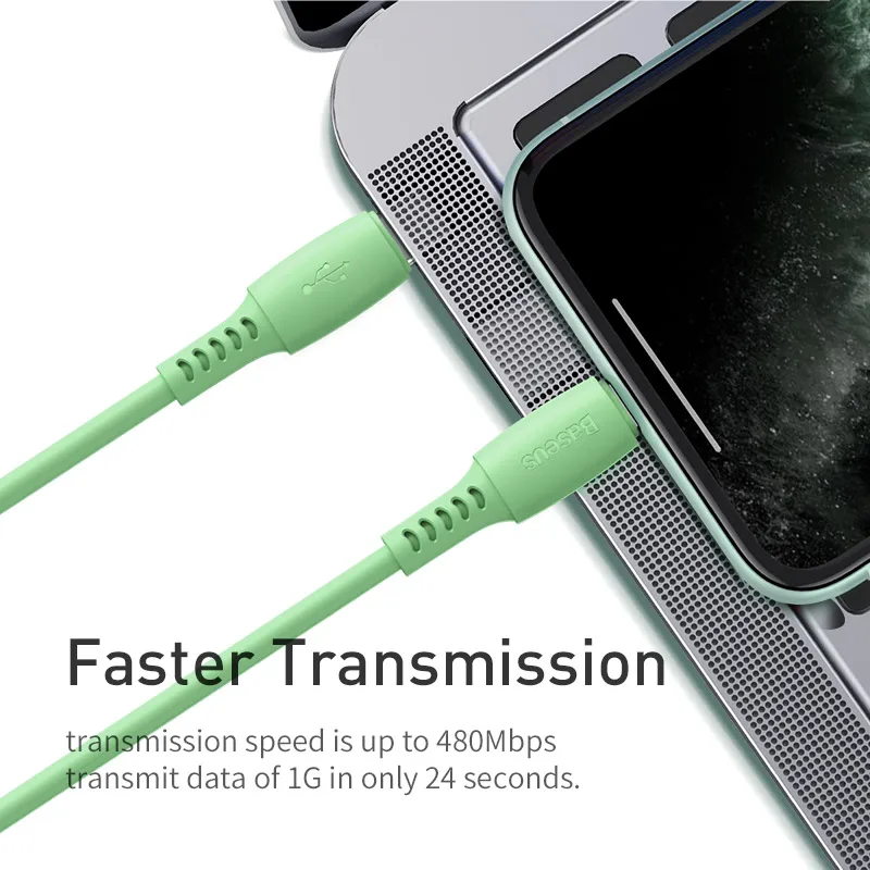 Baseus usb type C для Lightning Кабель для iPhone 11 Pro XS Max XR X 8 Plus 18 Вт Быстрая зарядка цветной USB кабель PD зарядный кабель