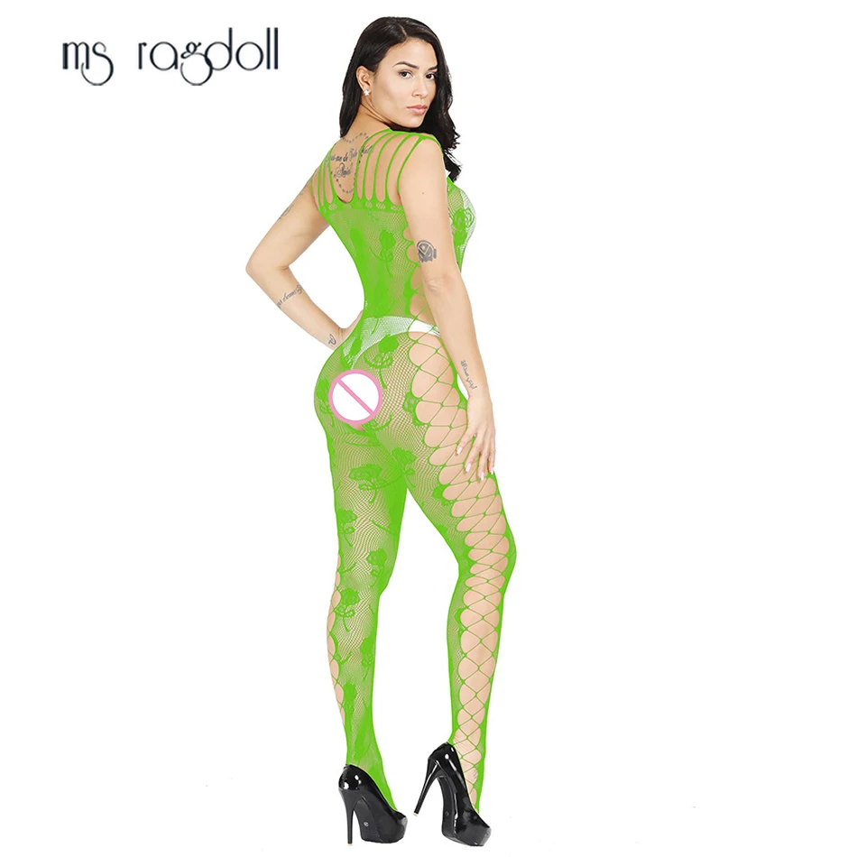 MS ragdoll Женская открытая промежность Babydoll сексуальное нижнее белье эротическая одежда Горячая порно сексуальная одежда для взрослых сексуальные костюмы Эротика Боди чулок