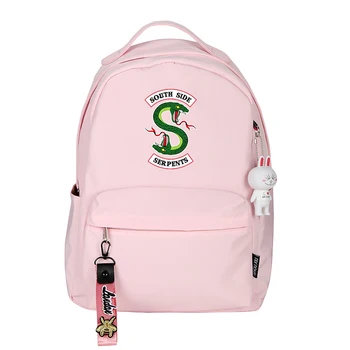 

Sac A Dos Riverdale Backpack Women South Side Serpent Pop School Bags High School Student Bag Mochila Feminina Travel Back Pack